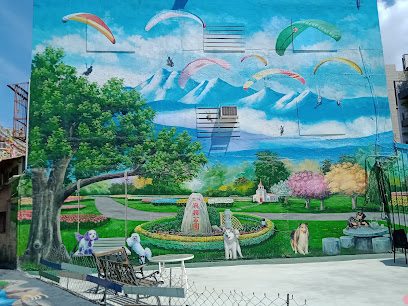 忠犬3D彩繪社區