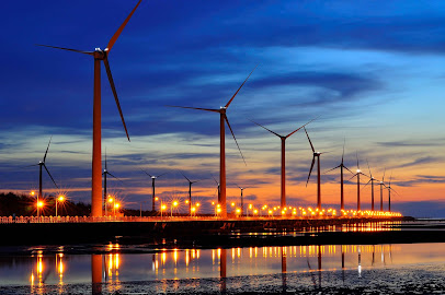 高美濕地木棧道